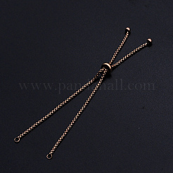 Регулируемые браслеты из нержавеющей стали 201 слайдер изготовление&nbsp;LS-STAS-S105-JN646-3