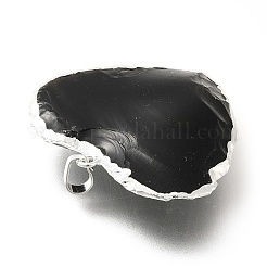 Природные подвески обсидиана&nbsp;G-P487-04P