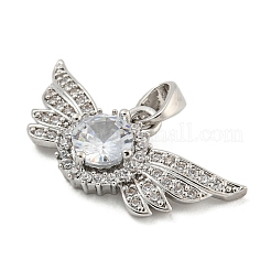 Латунные микро проложить кубического циркония подвески&nbsp;LS-KK-Q812-01P