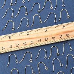 100 шт. 2-х цветные крючки для сережек из нержавеющей стали 304&nbsp;STAS-FS0001-74