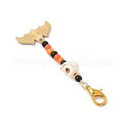 Хэллоуин тема сплава эмали кулон украшения&nbsp;HJEW-MZ00286