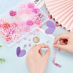 576 шт. 24 вида прозрачных&nbsp;DIY-HY0001-35C