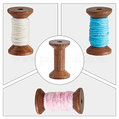 Катушки с деревянными нитками&nbsp;TOOL-WH0518-76A