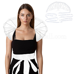 Кружевной воротник-накидка&nbsp;AJEW-WH20091-001B