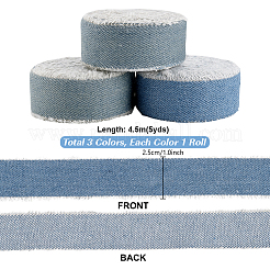 3 рулон 3-х цветной полиэфирной ленты&nbsp;OCOR-PH0007-48