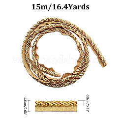 Отделка шнуром из полиэстера длиной 15 м&nbsp;SRIB-WR0001-09