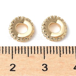 Латунные микропаве прозрачные кубики из циркония&nbsp;KK-A253-19G