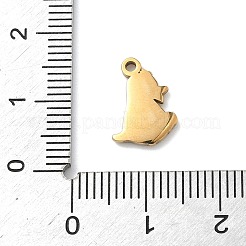 Подвески из нержавеющей стали 304 с эмалью&nbsp;LS-STAS-G374-01G-03