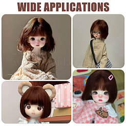 1 шт. шапочки для парика из шелковистой нити&nbsp;AJEW-CA0005-14D