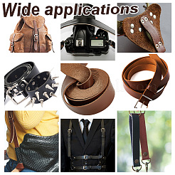 Шнур из искусственной кожи длиной 2 м.&nbsp;LC-WH0012-04D