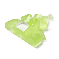 Светящиеся кабошонов смолы&nbsp;RESI-K028-01B