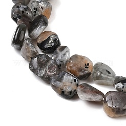 Натуральный лунный камень бисер нитей G-A284-A01-02