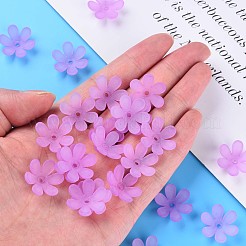 Прозрачные акриловые бусины&nbsp;MACR-S373-107-D03