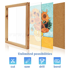 Пластиковые листы для домашних животных&nbsp;LS-DIY-WH0326-16