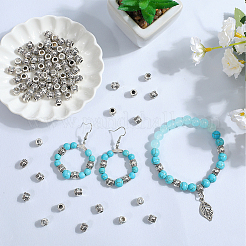 100 шт. бусины из сплава в тибетском стиле&nbsp;FIND-SP0002-23