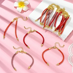 12 шт. 3 цвета нейлоновых шнуров для изготовления браслетов&nbsp;AJEW-YW0001-43B