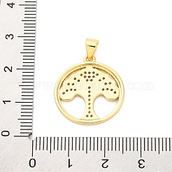 Латунные микро проложить кубического циркония подвески&nbsp;KK-D325-52G