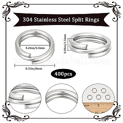400 шт. разъемные кольца из нержавеющей стали 304&nbsp;STAS-BBC0006-16C