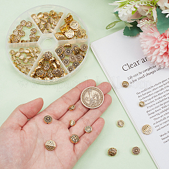 130шт 6 стильные бусины из сплава в тибетском стиле&nbsp;FIND-PH0018-60