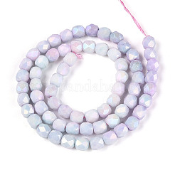 Антикоррозийные гальванические стеклянные бусины&nbsp;X-GLAA-N057-6mm-05