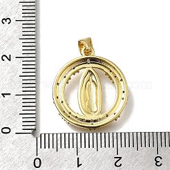 Латунные микро проложить кубического циркония подвески&nbsp;KK-C090-35G-08