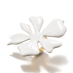 Регулируемые железные эмалевые манжеты для женщин&nbsp;RJEW-V003-02G-01