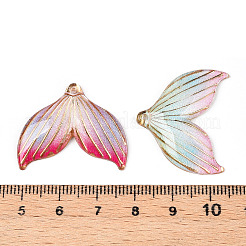 Подвески из полупрозрачного акрила с градиентным принтом&nbsp;OACR-T028-28B