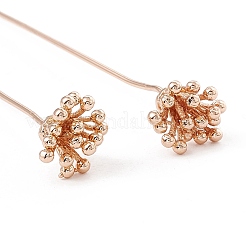 Латунные штифты в виде цветов&nbsp;LS-KK-G413-04KCG