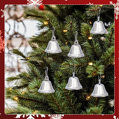 20шт. железный колокольчик подвеска украшение&nbsp;AJEW-SC0031-29B