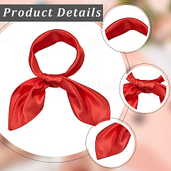 Съемный атласный женский шарф&nbsp;AJEW-WH20072-79A