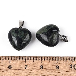 Подвески из натуральной камбабы с яшмой&nbsp;G-T143-49B