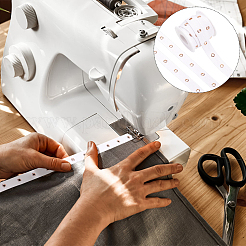 6.25 ярд хлопковой ленты с позолоченными люверсами&nbsp;OCOR-BC0006-75B