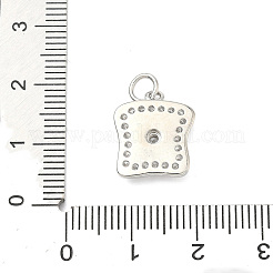 Латунные микро проложить кубического циркония подвески&nbsp;KK-C156-10P