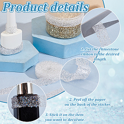 Блеск смолы исправление горный хрусталь&nbsp;DIY-WH0622-452A