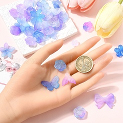 50 г прозрачных акриловых бусин&nbsp;OACR-YW0002-44F