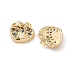 Латунные микро проложить кубического циркония подвески&nbsp;X1-KK-C099-01C-G