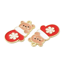 Рождественские эмали сплава подвески&nbsp;ENAM-D050-13F-01G