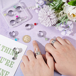 Кольца-манжеты из нержавеющей стали 304&nbsp;RJEW-UN00029