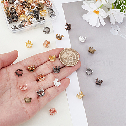 90 шт. 9 цвета бусины из сплава в тибетском стиле&nbsp;FIND-GA0006-92