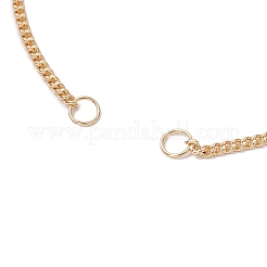 Изготовление браслетов из латунных цепочек&nbsp;AJEW-JB01329-01