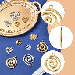 12 шт. 6 стиля подвески из нержавеющей стали 304&nbsp;STAS-FS0001-97