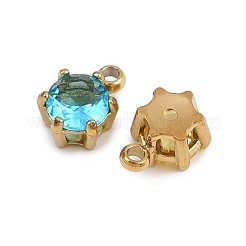 12 шт. из нержавеющей стали 304 с подвесками из кубического циркония&nbsp;STAS-G359-03G