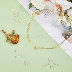 1422 шт. 6 вида стеклянных витых бусин&nbsp;SEED-FH0001-11