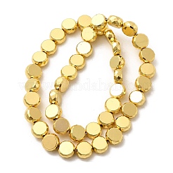 Стеклянные бусины с гальваническим покрытием &nbsp;EGLA-F166-04C