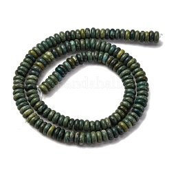 Нити бусин из натурального нефрита шушан&nbsp;G-L624-H01-6x2mm