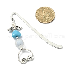 3 цвет закладок с крючками из сплава&nbsp;AJEW-JK00237