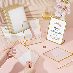 14 шт. прямоугольная акриловая настольная подставка для карточек&nbsp;ODIS-WA0001-04A