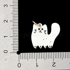 Латунные подвески с УФ-печатью&nbsp;LS-ENAM-I086-07