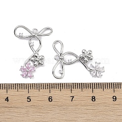 Латунные микро проложить кубического циркония подвески&nbsp;KK-K351-30P