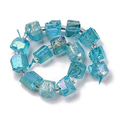 Гальванические природный кварц бисер пряди&nbsp;G-G767-02-20